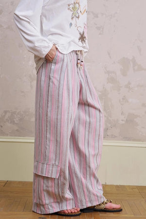 Summer Striped Trousers