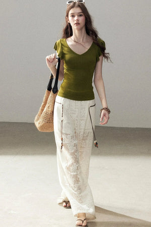 Summer Wind V-Neck Top