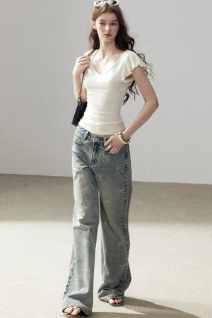 Summer Wind V-Neck Top