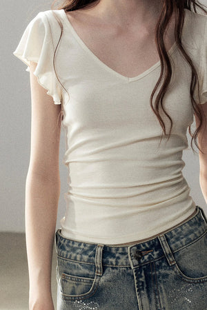 Summer Wind V-Neck Top