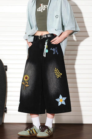 Sunflower Denim Shorts