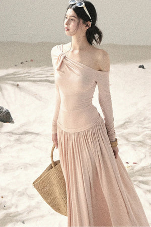 Sunset Elegance Top and Skirt Set-Up