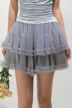 Sunset Halter A-Line Skirt