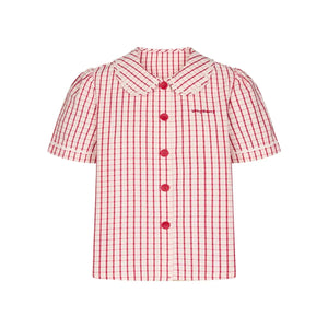 Sunset Island Doll Collar Shirt