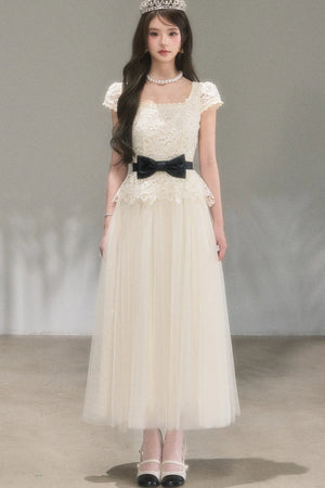 Swan Dream Lace Dress