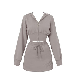 Sweet American Girl Two-Piece Skirt Set