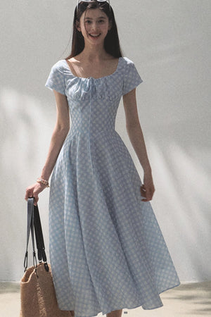 Sweet Bow Tie Mini Dress