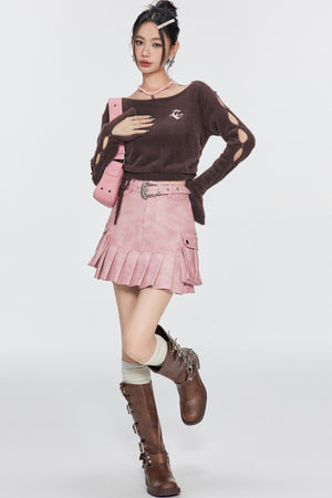 Sweet Caramel Knit Sweater