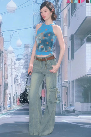 Sweet Cat Knitted Vest