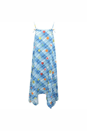 Sweet Dreams Plaid Fun Print Dress