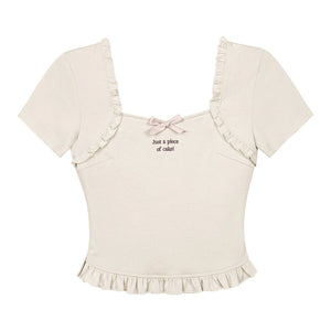 Sweet Fit Square Neck Top
