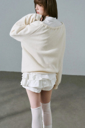 Sweet Girly Knit Top