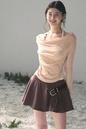 Sweet Halter Neck Top