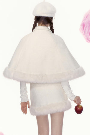 Sweet Hem Outer Top & Short Skirt Set-Up