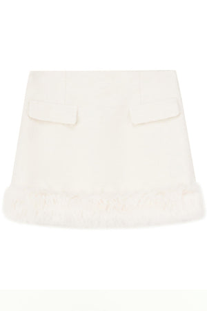Sweet Hem Outer Top & Short Skirt Set-Up