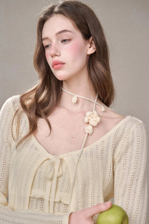 Sweet Lace Knit Set-Up