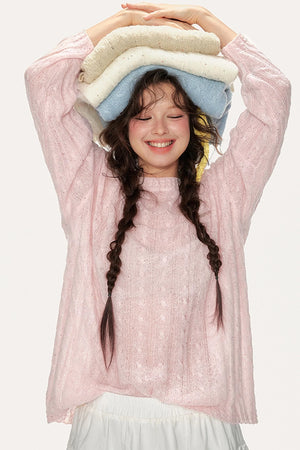 Sweet Lazy Thin Sweater