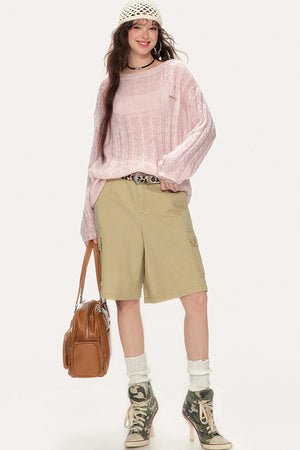 Sweet Lazy Thin Sweater