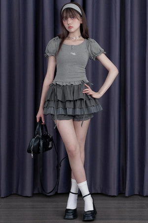 Sweet Lust Bubble Sleeve Top