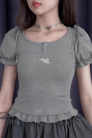 Sweet Lust Bubble Sleeve Top
