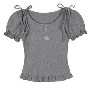 Sweet Lust Bubble Sleeve Top