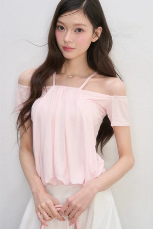 Sweet Off-Shoulder Blouse