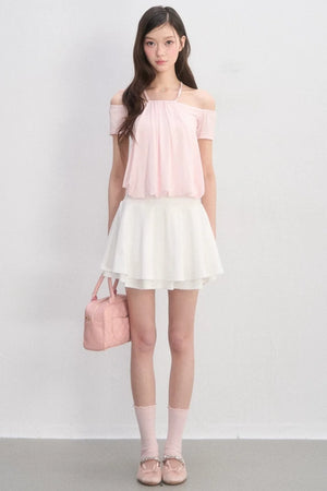Sweet Off-Shoulder Blouse