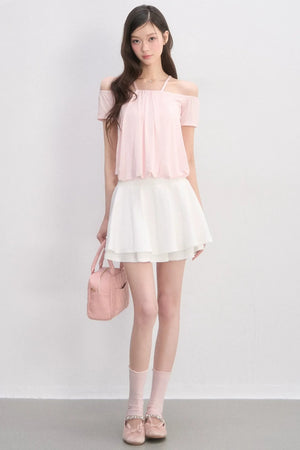 Sweet Off-Shoulder Blouse
