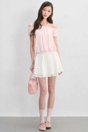 Sweet Off-Shoulder Blouse