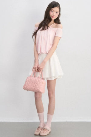 Sweet Off-Shoulder Blouse