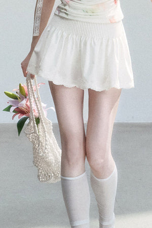Sweet Peach A-Line Skirt