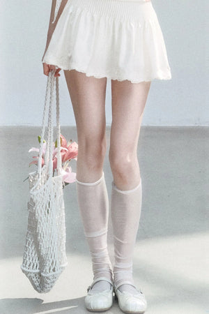 Sweet Peach A-Line Skirt