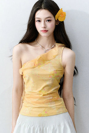 Sweet Peach A-Line Skirt