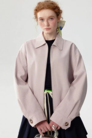 Sweet Pink Tencel Jacket