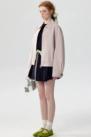 Sweet Pink Tencel Jacket