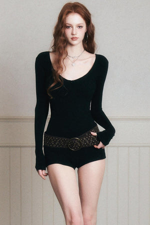 Sweet Spicy Knitted Jumpsuit