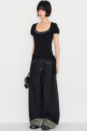 Sweet Summer Dots Skinny Pants