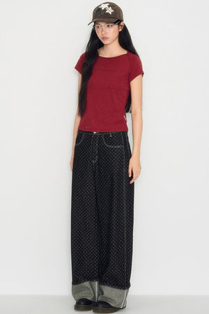 Sweet Summer Dots Skinny Pants