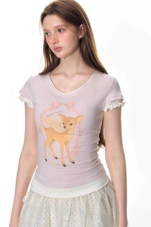 Sweet Summer V-Neck T-Shirt