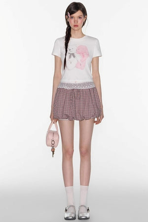 Sweet Tie Balloon Skirt