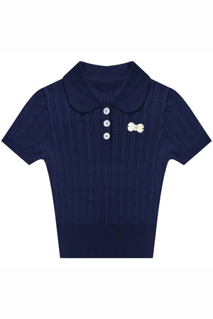 Sweet Twist Knitted Top