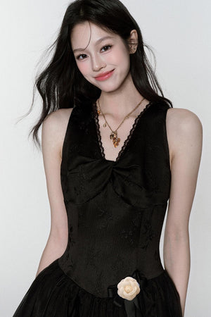 Sweet V-Neck Dress