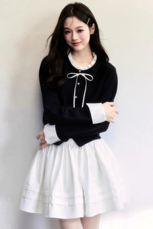 Sweetheart Ballet Cardigan Set-Up