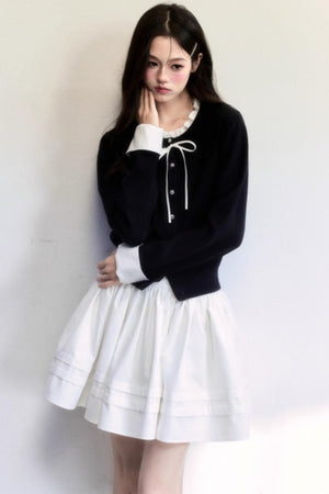 Sweetheart Ballet Cardigan Set-Up