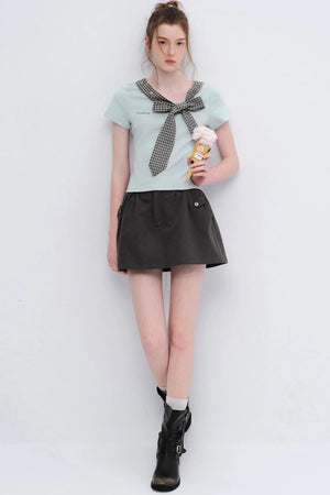 Sweetheart Romance Bow Top