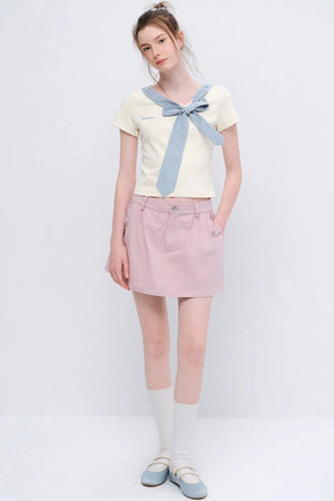 Sweetheart Romance Bow Top
