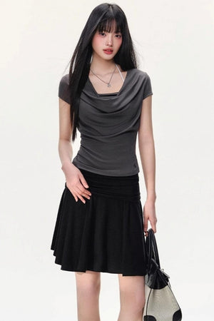 Swing Neck T-shirt