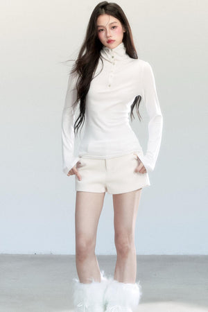 Temperament Slim Sleeve T-shirt