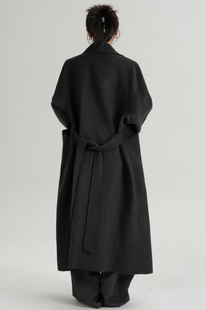 Temperament Wool Reversible Coat