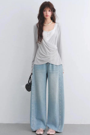 Tencel Lace Swing Top